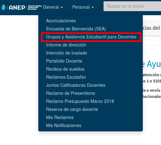 justificar inacistencias