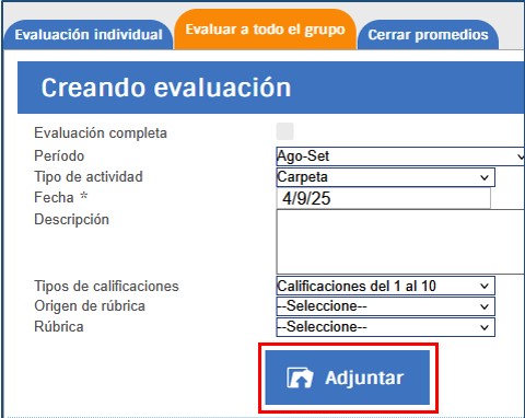 Imagen de botón adjuntar
