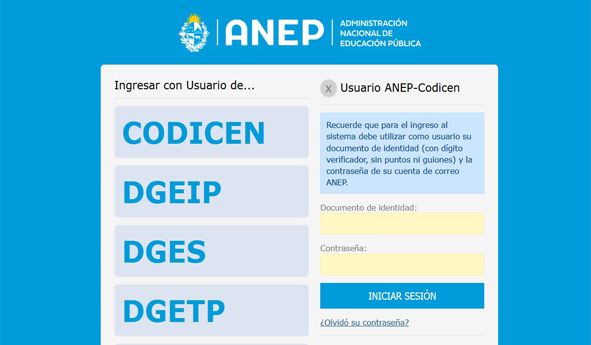 Login Portafolio Docente